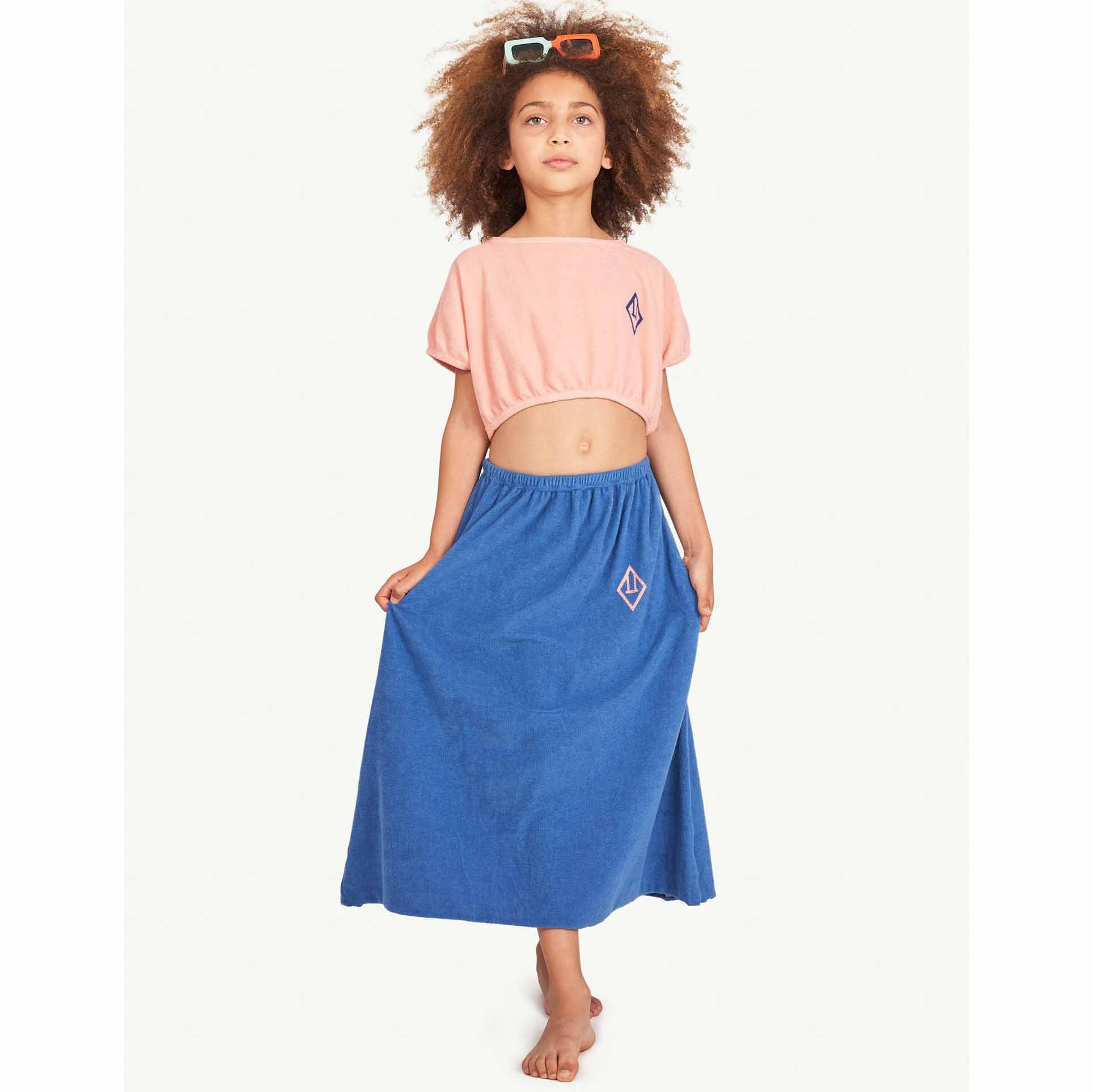The Animals Observatory HORSEFLY KIDS DRESS Pink Logo