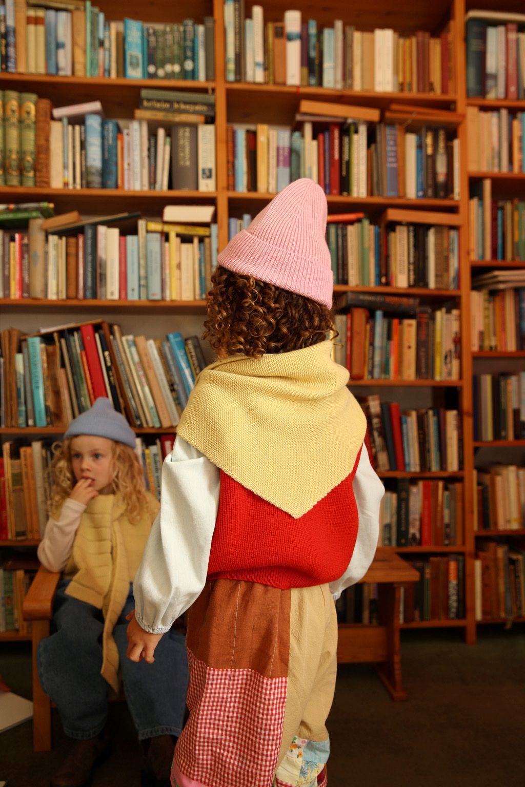 Sjaal josephina licht geel kids & dames