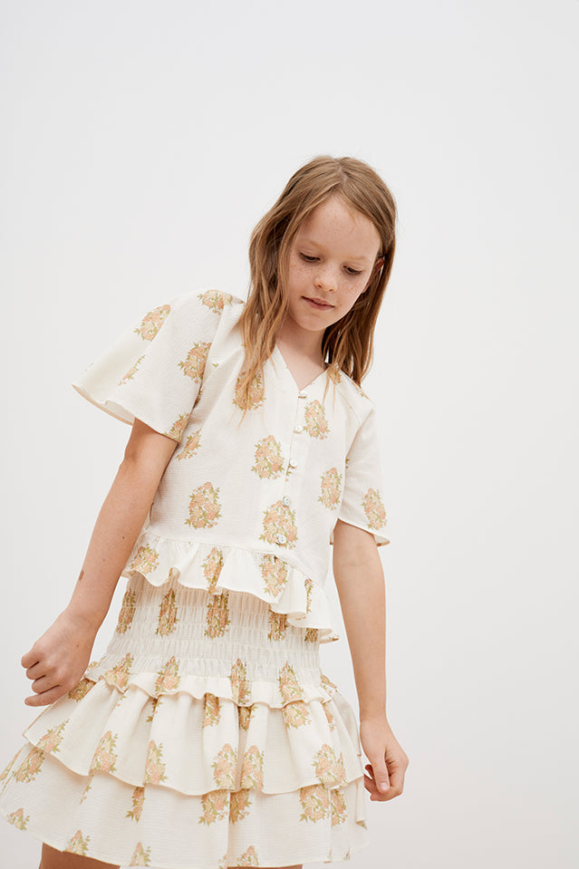 The New Society Loretta Skirt | Loretta Print