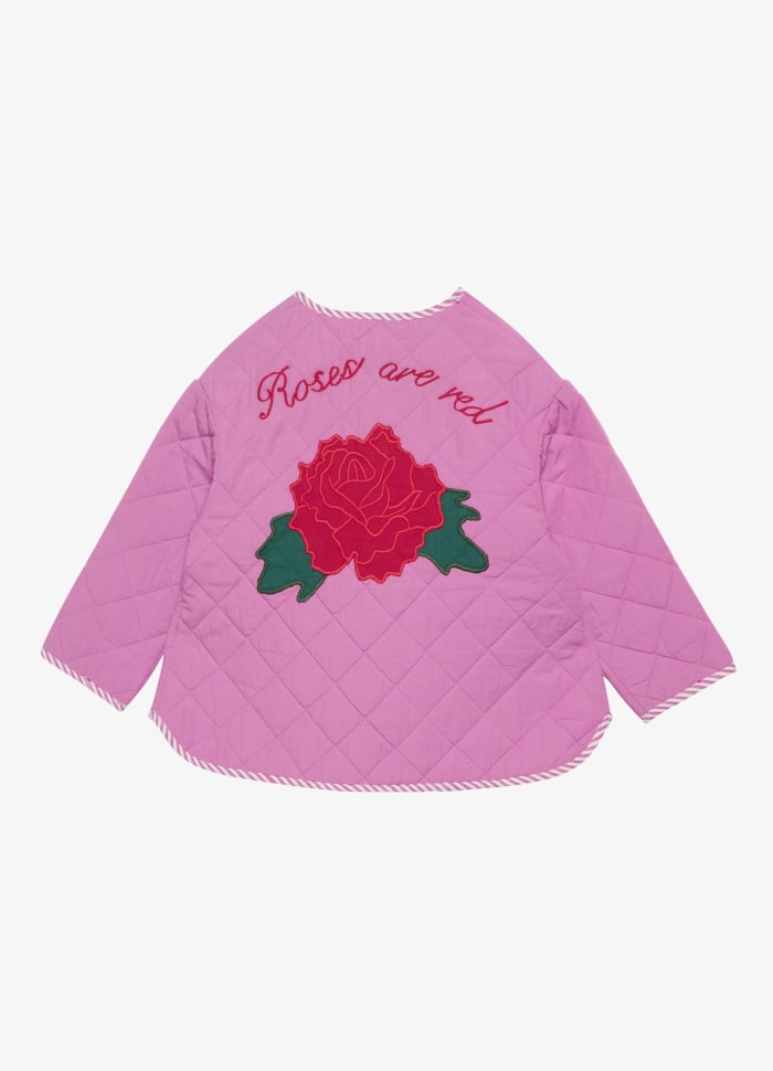 PRE-ORDER Penny mini jacket quilted cyclamen