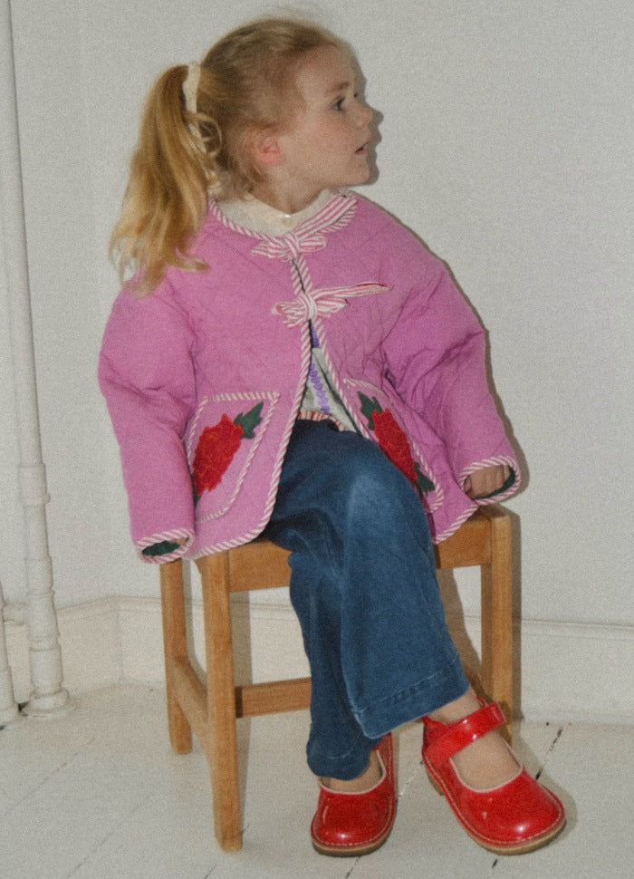 PRE-ORDER Penny mini jacket quilted cyclamen