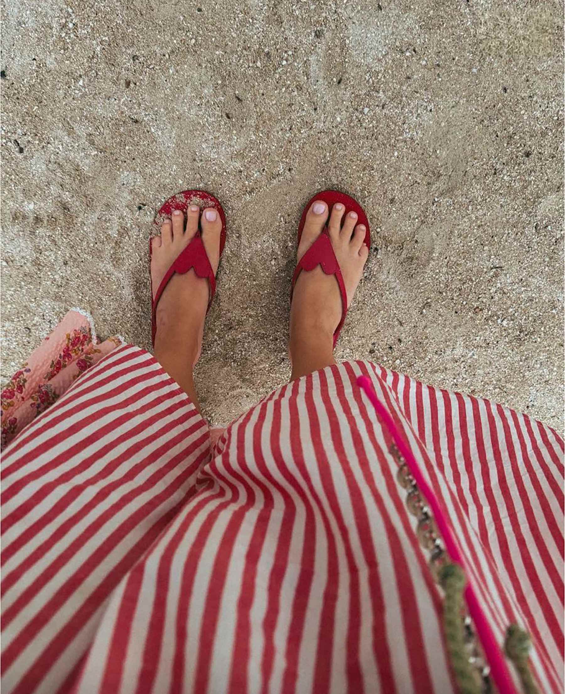 PRE-ORDER Mendez Dress Red White