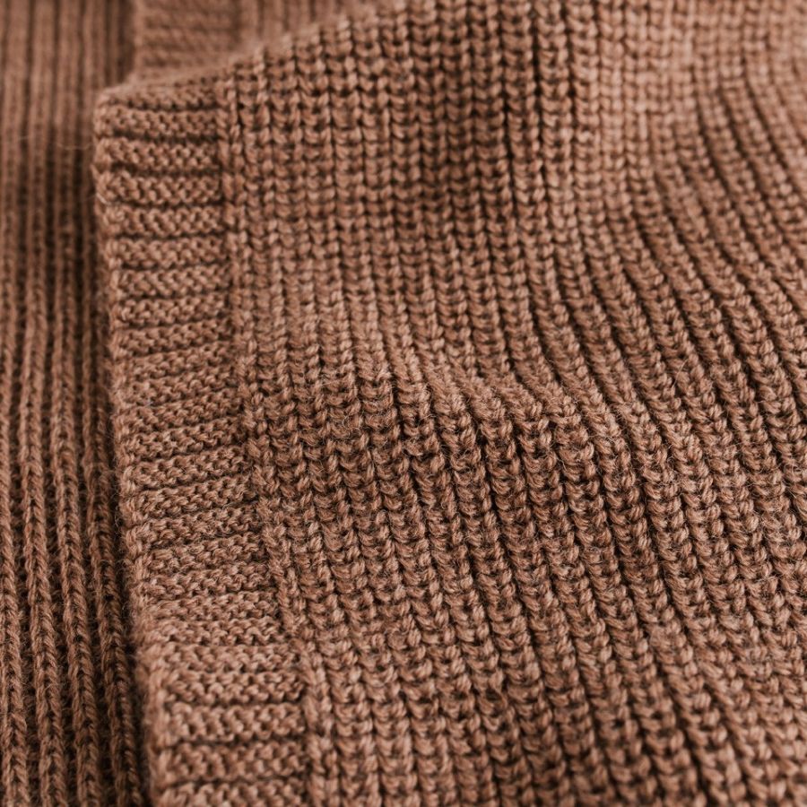 Close up Sjaal gustave mocha Hvid