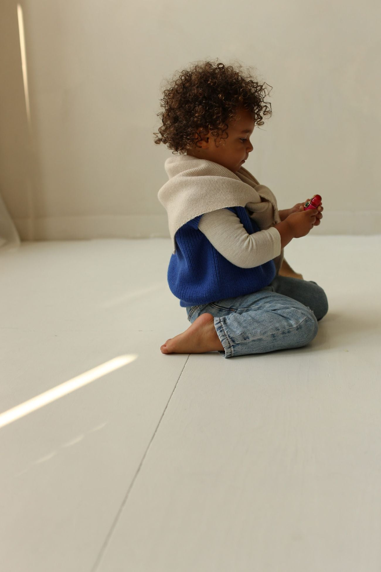 Sjaal josephina cream kids & dames