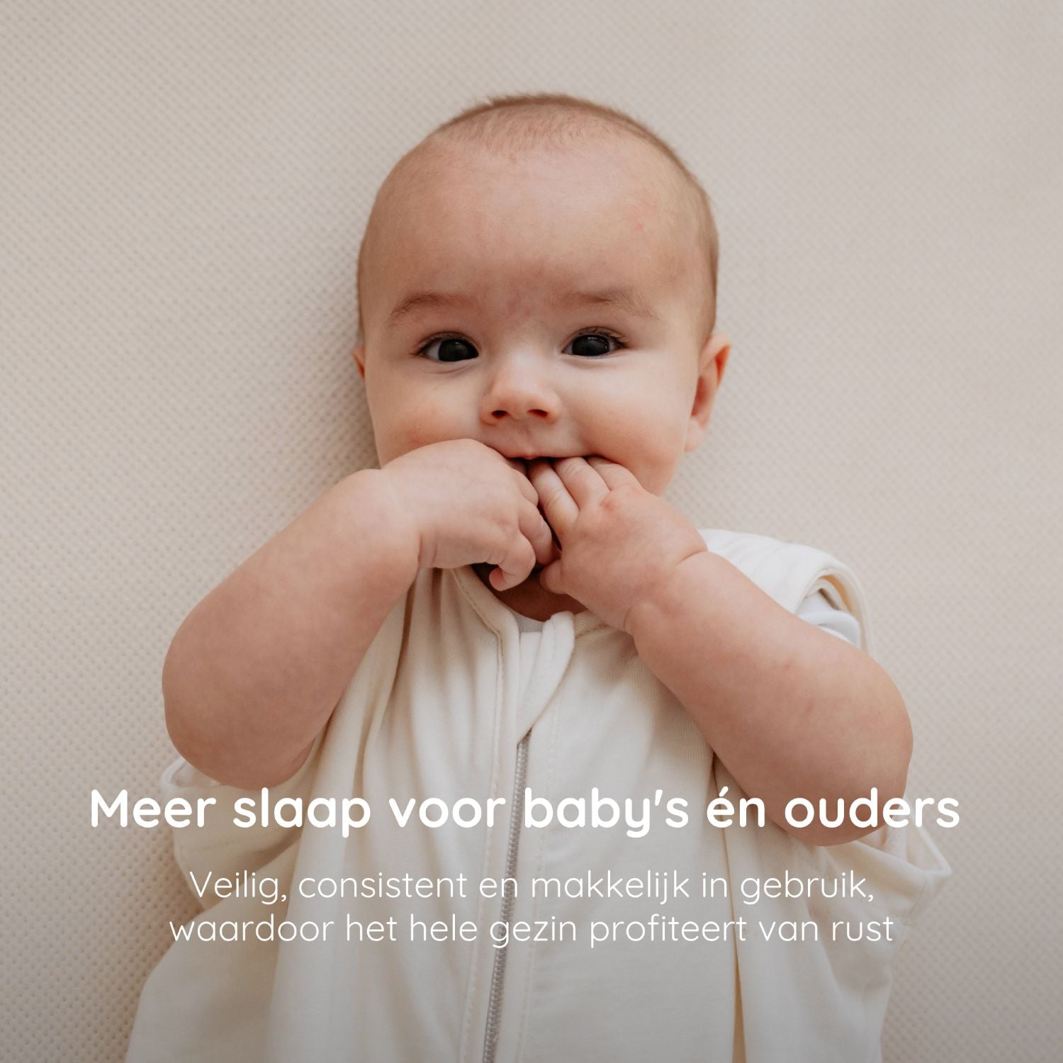 Kindje in Slaapzak 0-6M Katoen Pure