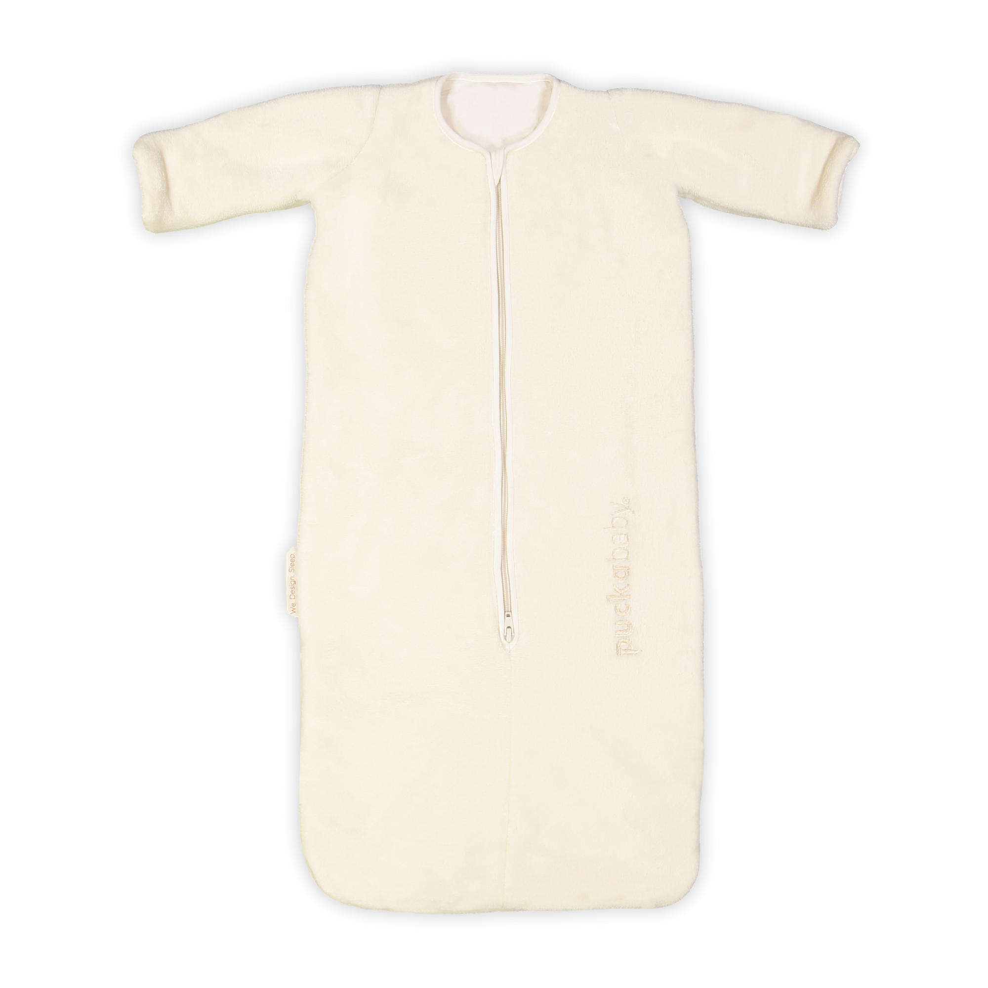 Voorzijde Slaapzak Winter 0-6M Teddy Pure Puckababy