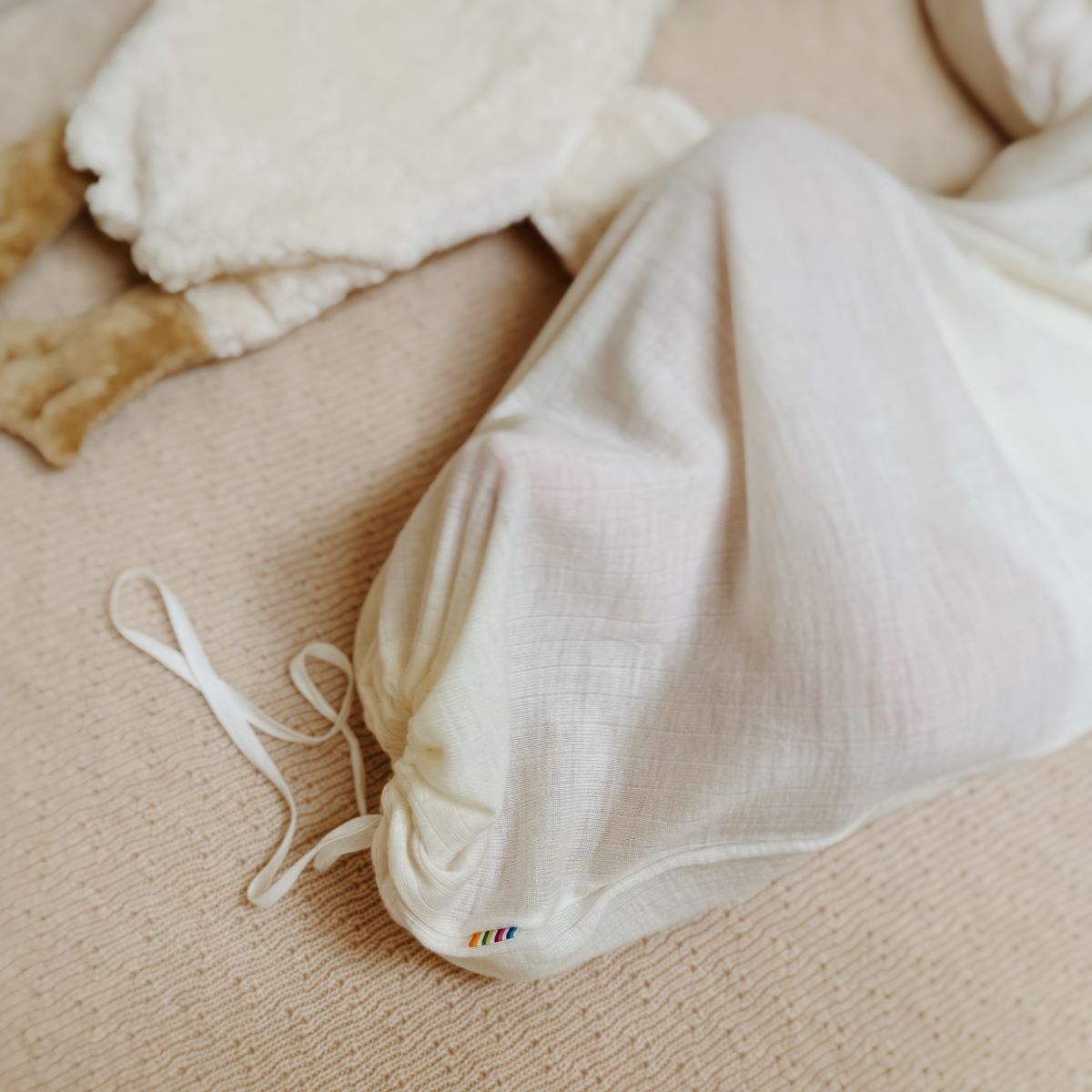 Slaapzak merinowol naturel