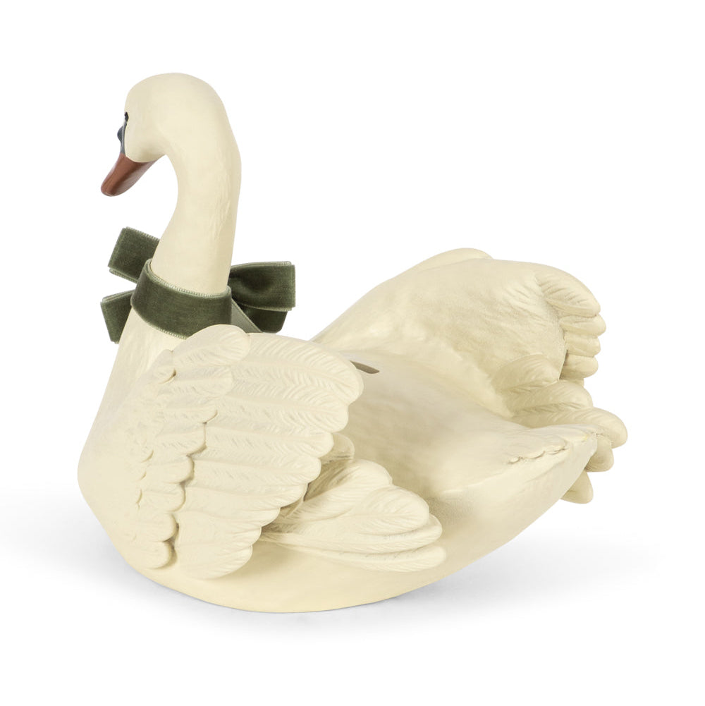 Spaarpot zwaan naturel
