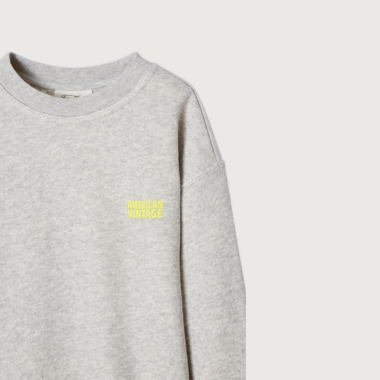 Trui polaire chine american vintage achterzijde.