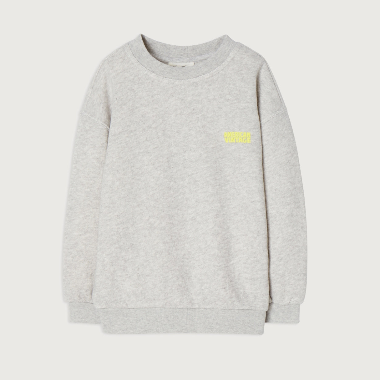 Trui polaire chine american vintage voorzijde.