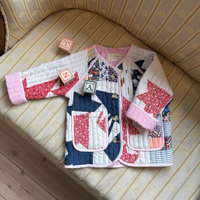 Vega MINI Jacket Flower Patchwork Sissel Eldelbo lifestyle