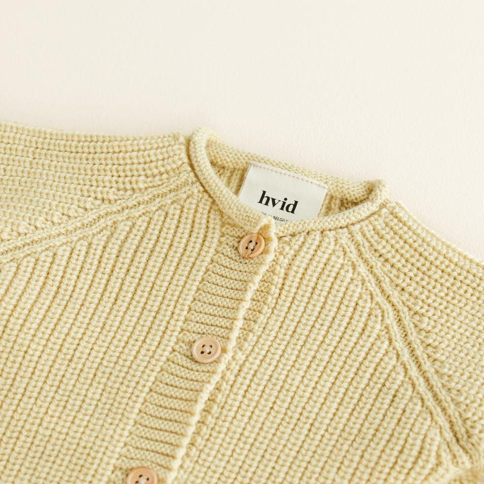 Cardigan baby yellow