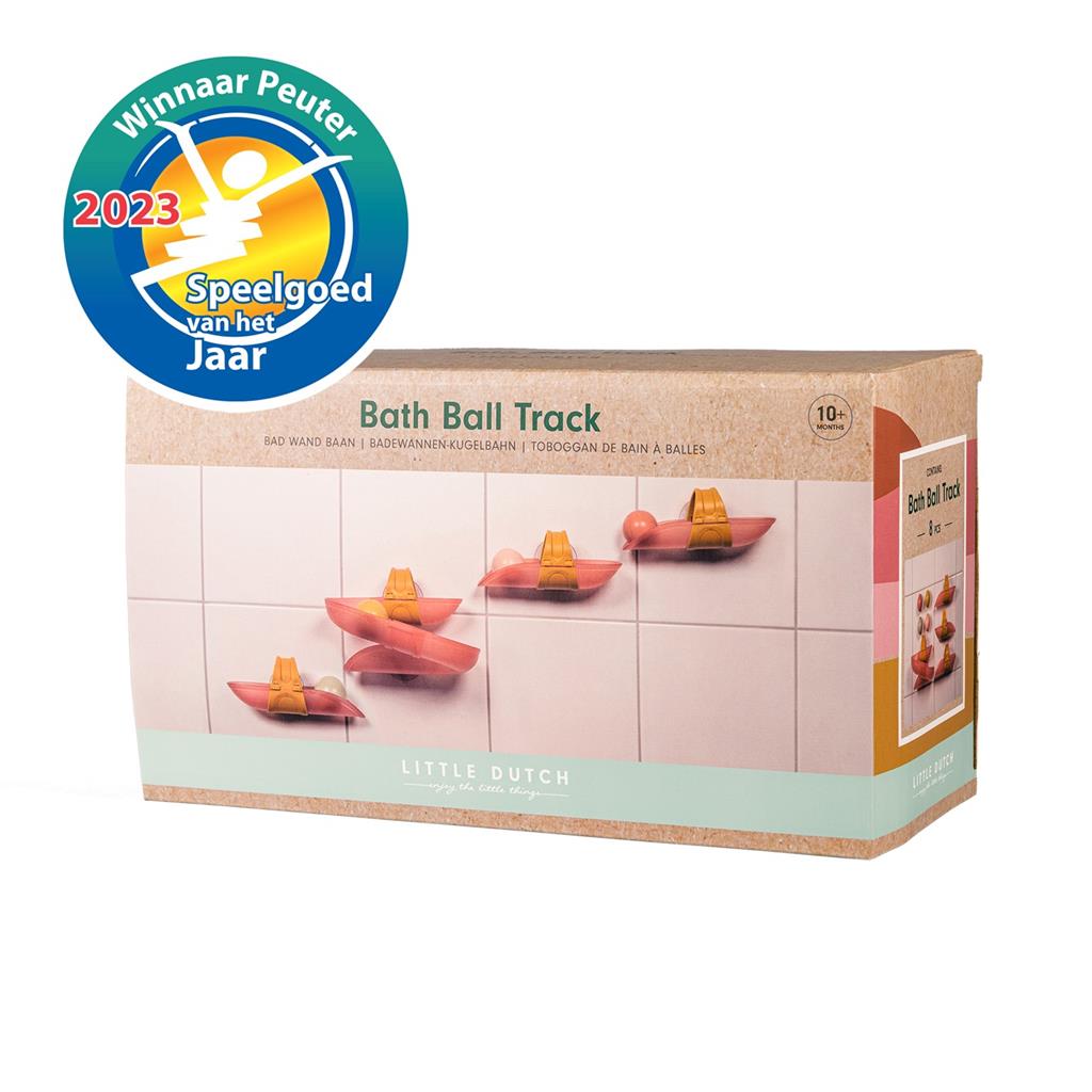 Waterbaan Little Dutch rose witte achtergond.