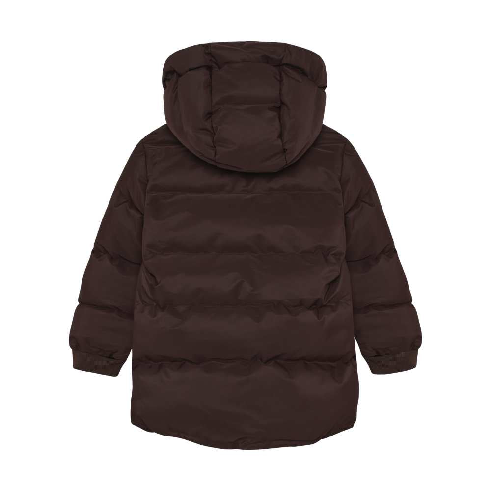 Manteau d'hiver enfant couleur grain de café