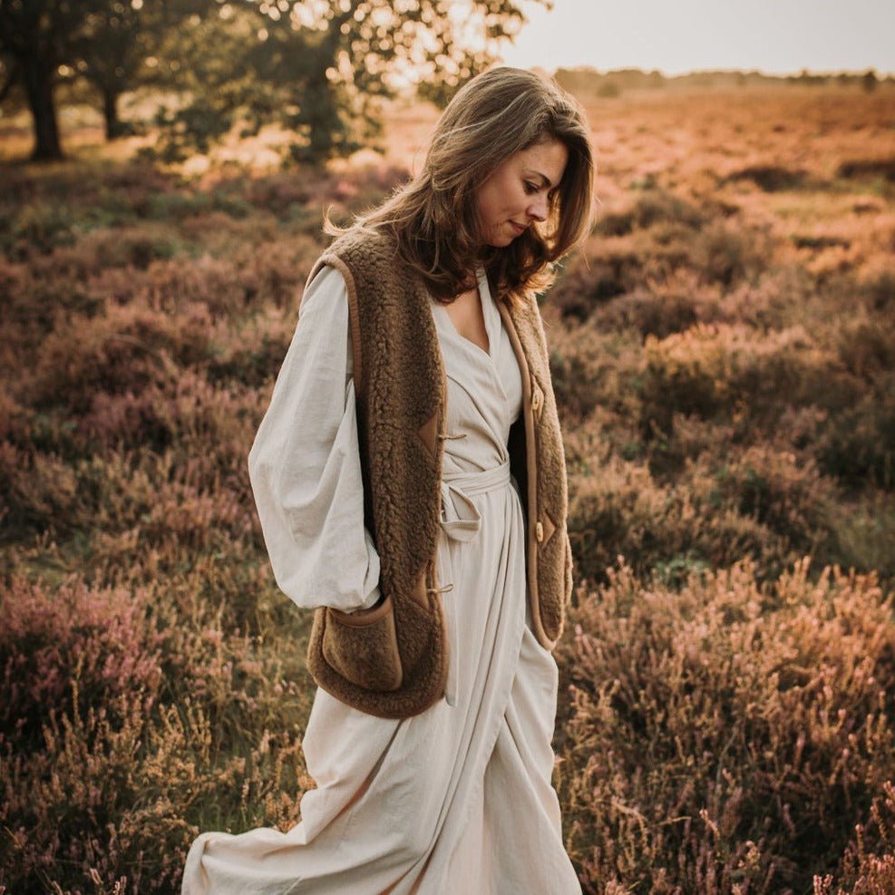 Adult bodywarmer bark - Charly's