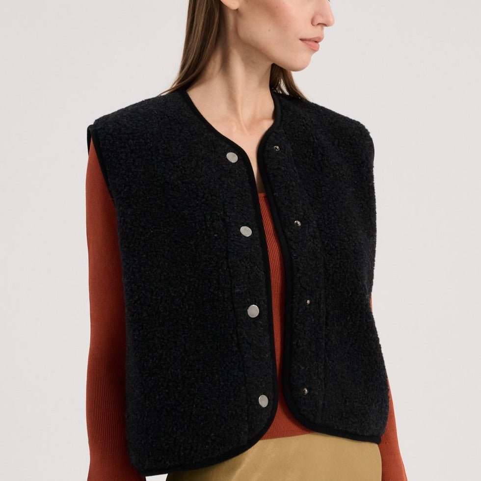 Adult bodywarmer black - Charly's