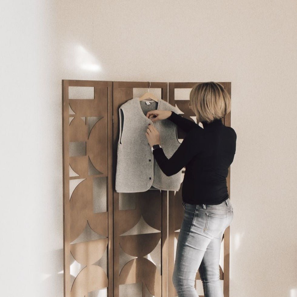 Adult bodywarmer grijs - Charly's