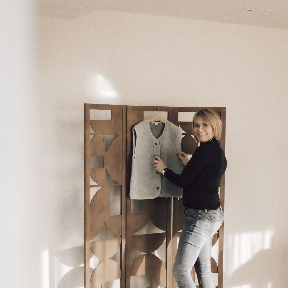 Adult bodywarmer grijs - Charly's