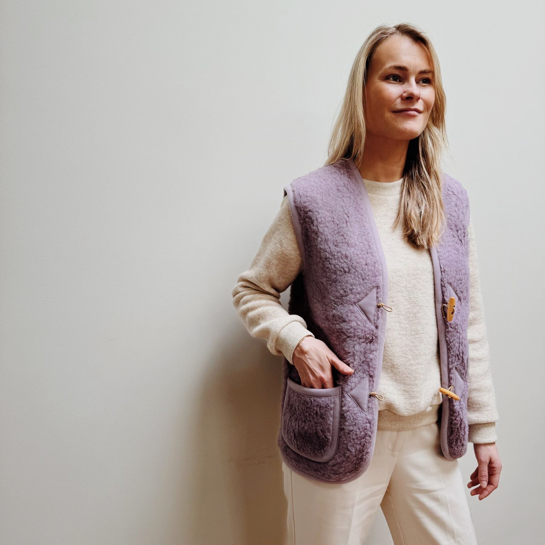 Adult bodywarmer lila - Charly's