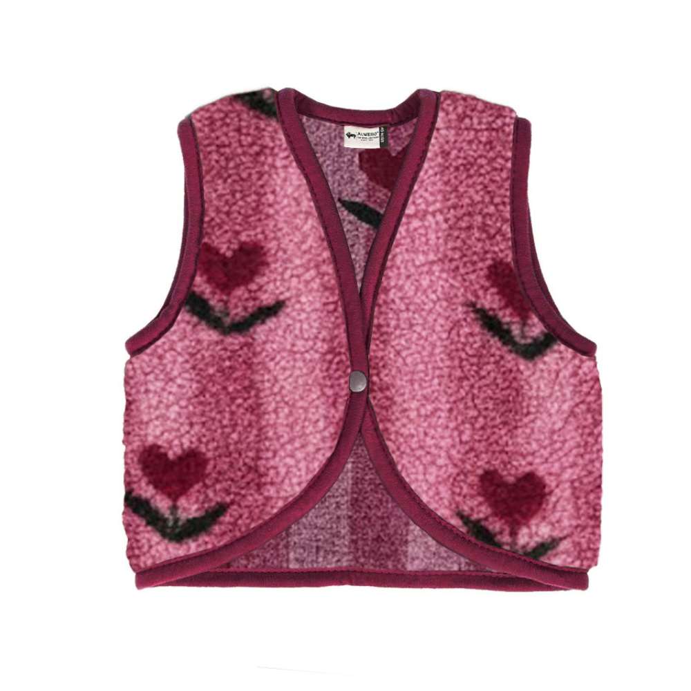 Baby bodywarmer cherry