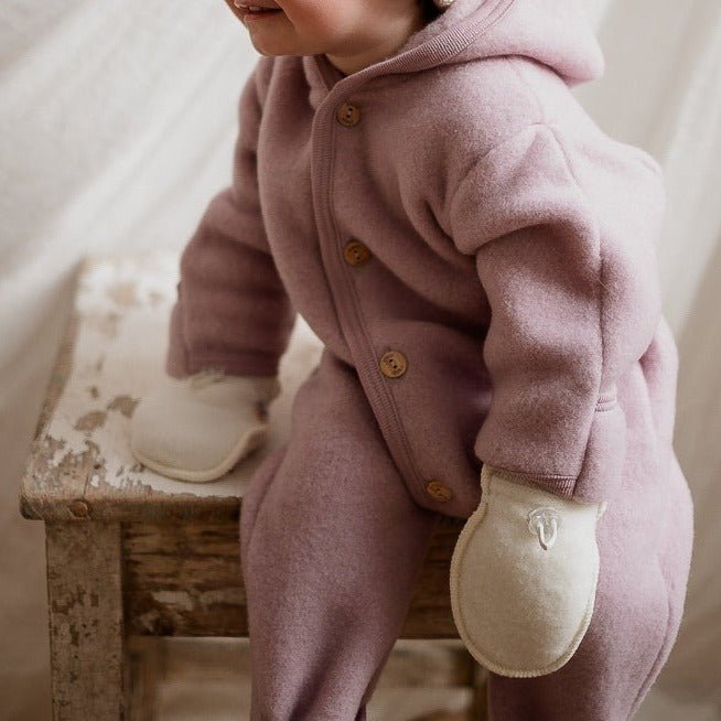 Baby handschoenen naturel - Charly's