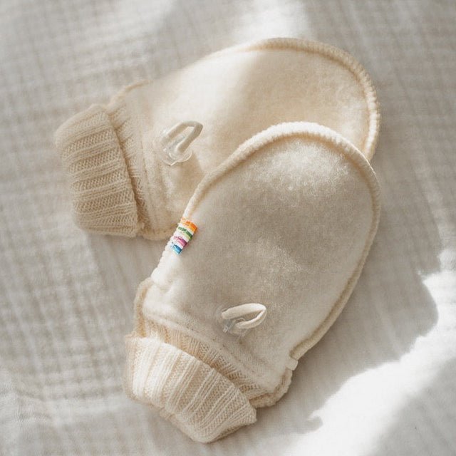 Baby handschoenen naturel - Charly's