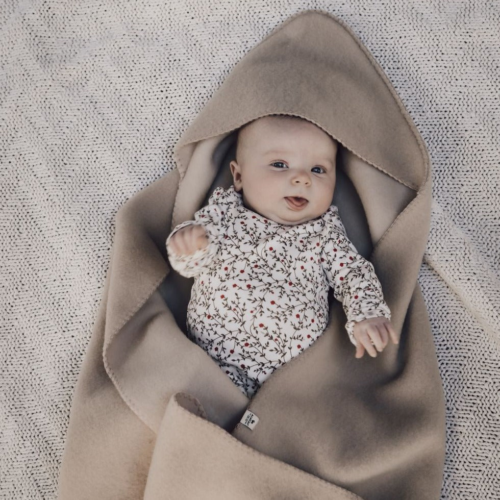 Baby omslagdoek merinowol - Charly's