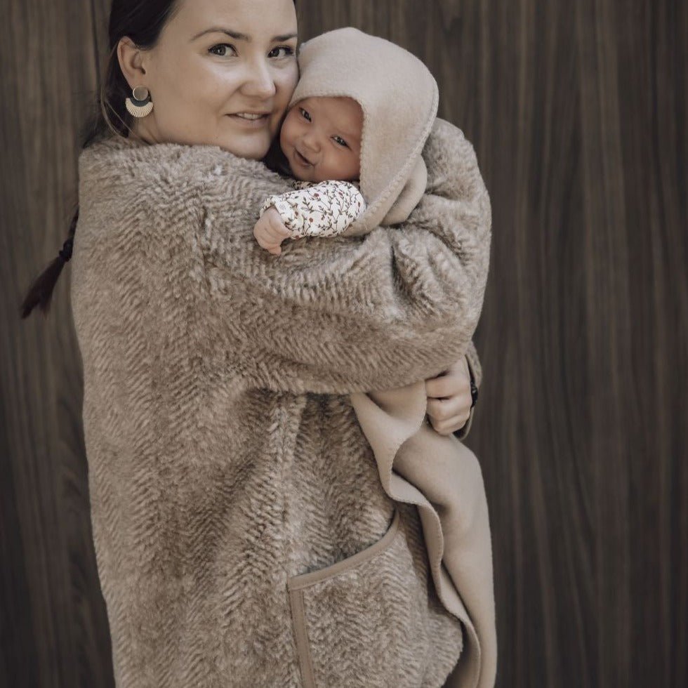 Baby omslagdoek merinowol - Charly's