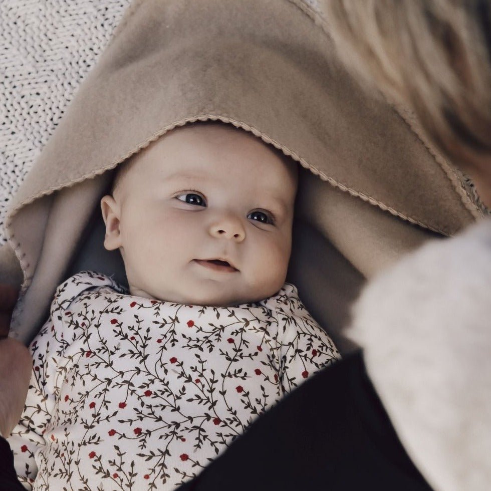 Baby omslagdoek merinowol - Charly's
