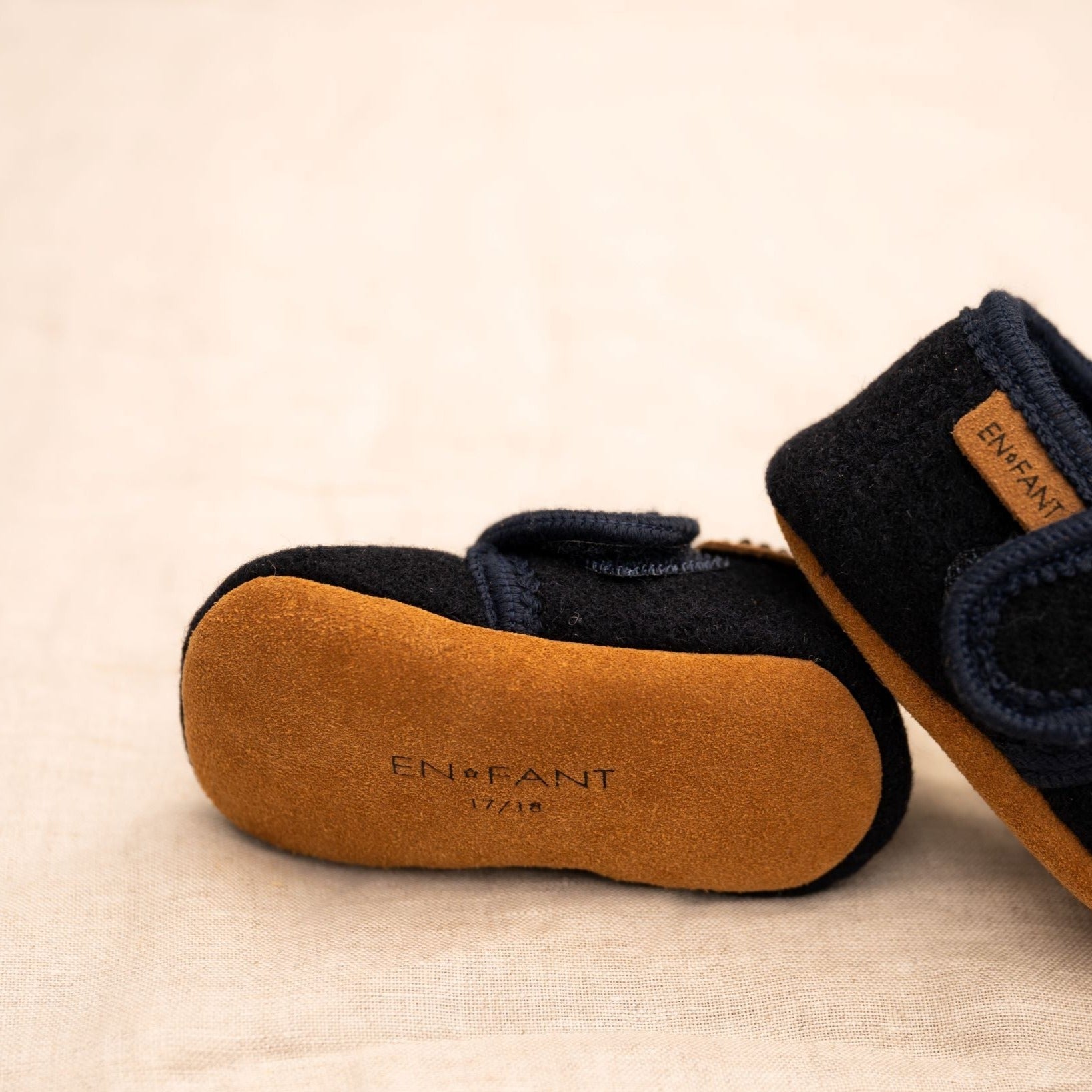 Babyslofjes blauw - Charly's