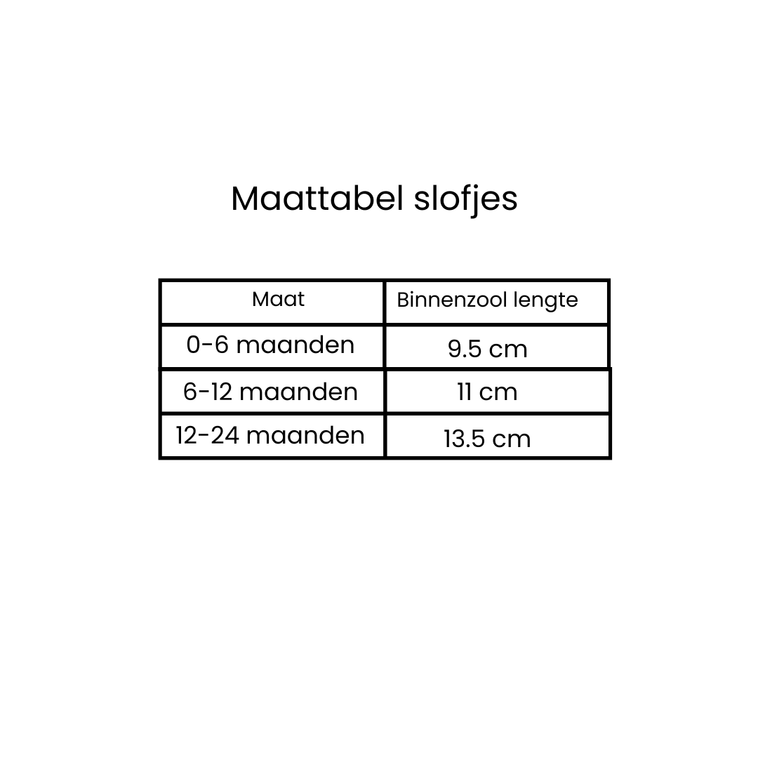Babyslofjes melo naturel - Charly's