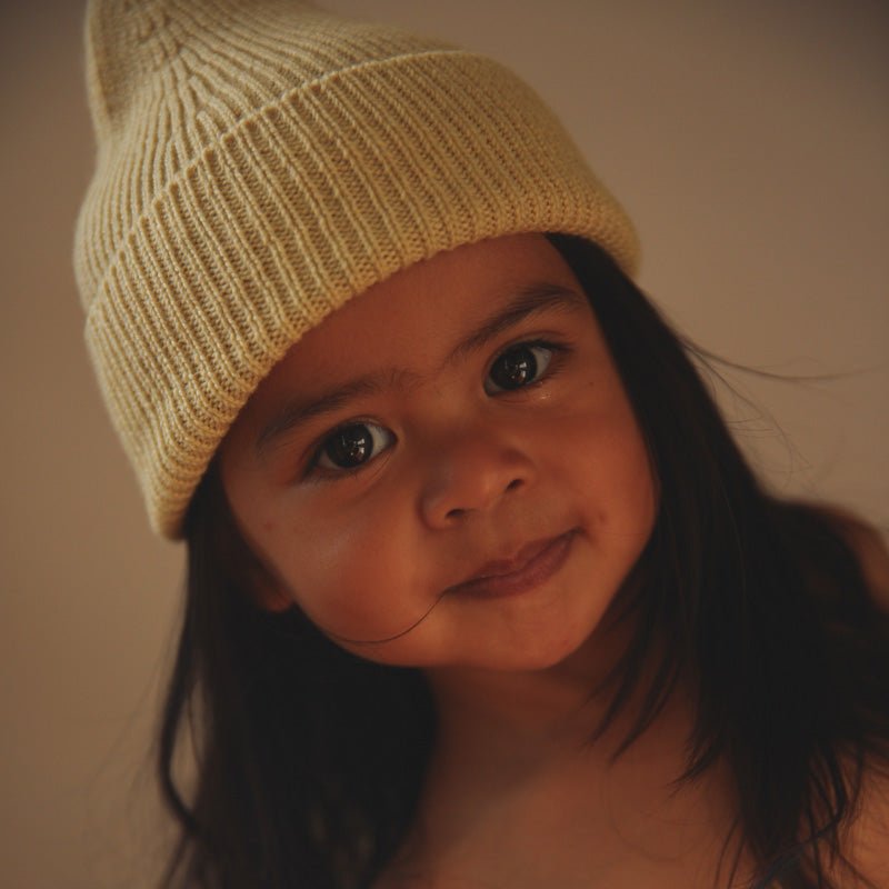 Beanie light yellow - Charly's