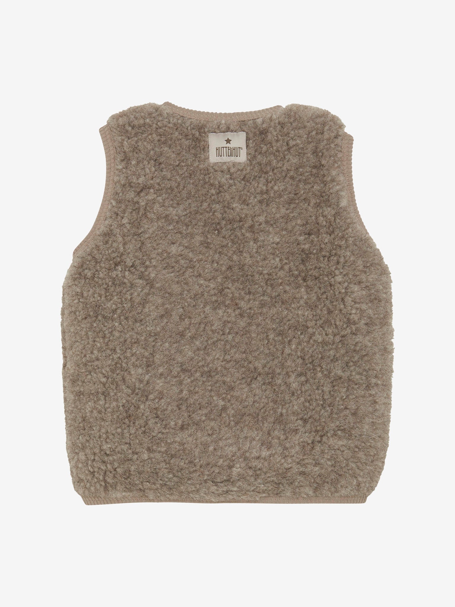 Bodywarmer merinowool bruin - Charly's