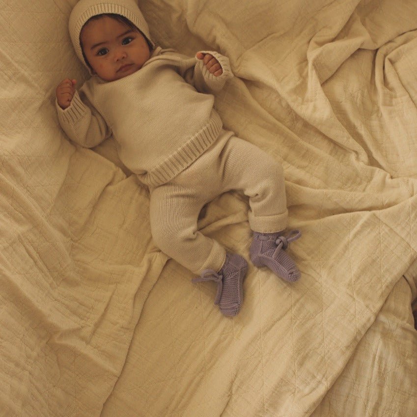 Booties lilac - Charly's