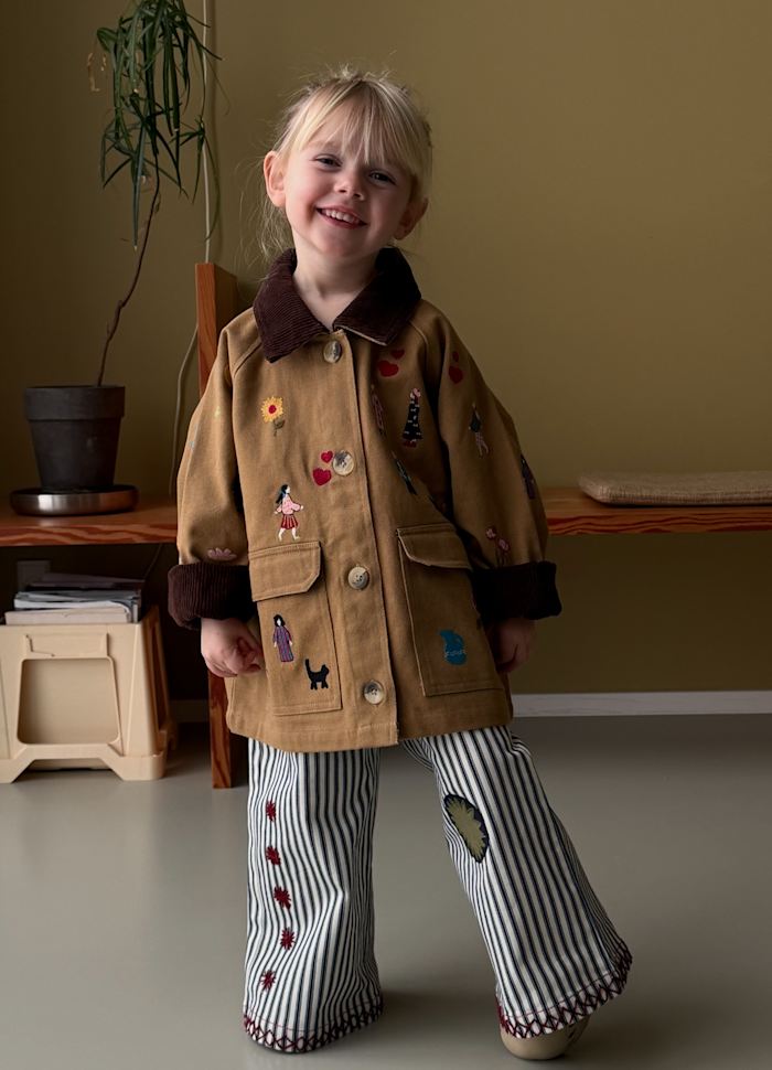 Cara MINI Jacket Camel - Charly's