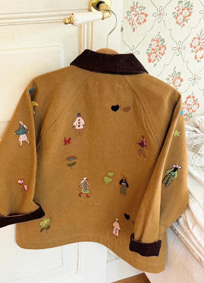 Cara MINI Jacket Camel - Charly's