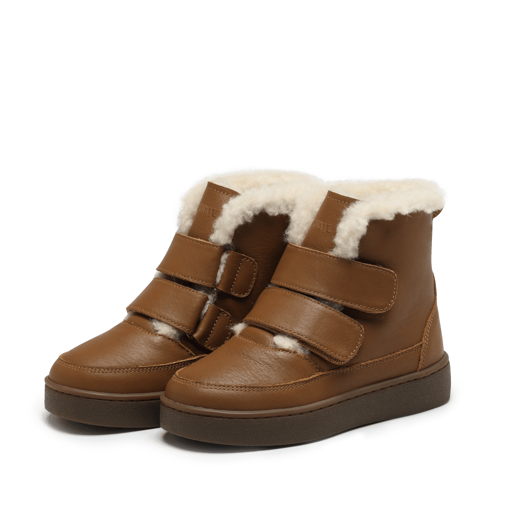 Clenn boots chestnut leather - Charly's