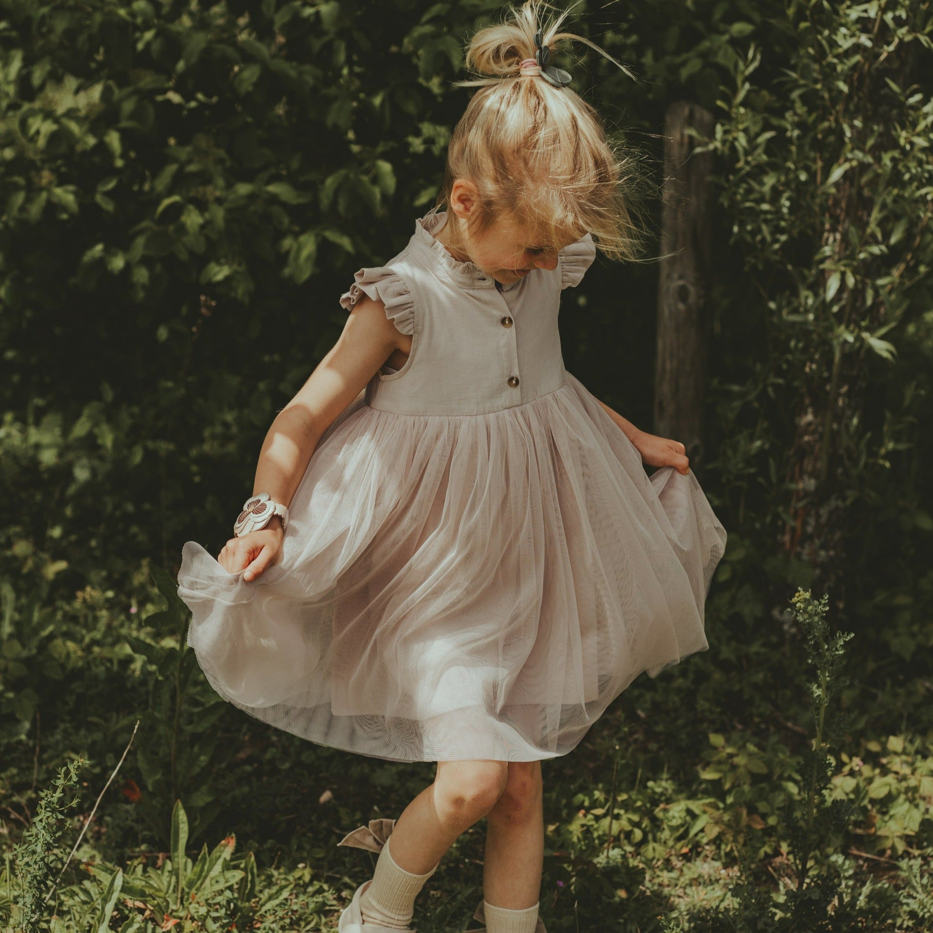 Fleurance dress sand - Charly's