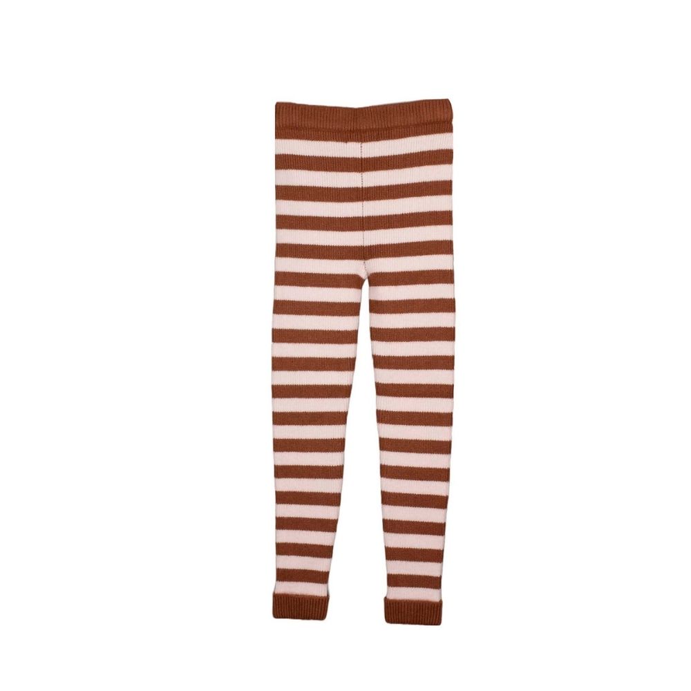 Rib legging stripe