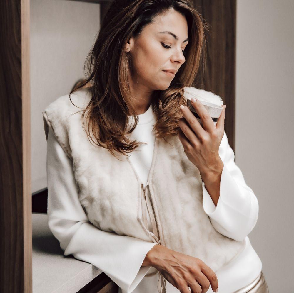 Gilet vero naturel Adult - Charly's