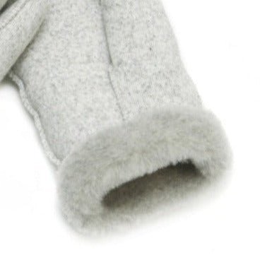 Handschoenen grijs adult - Charly's