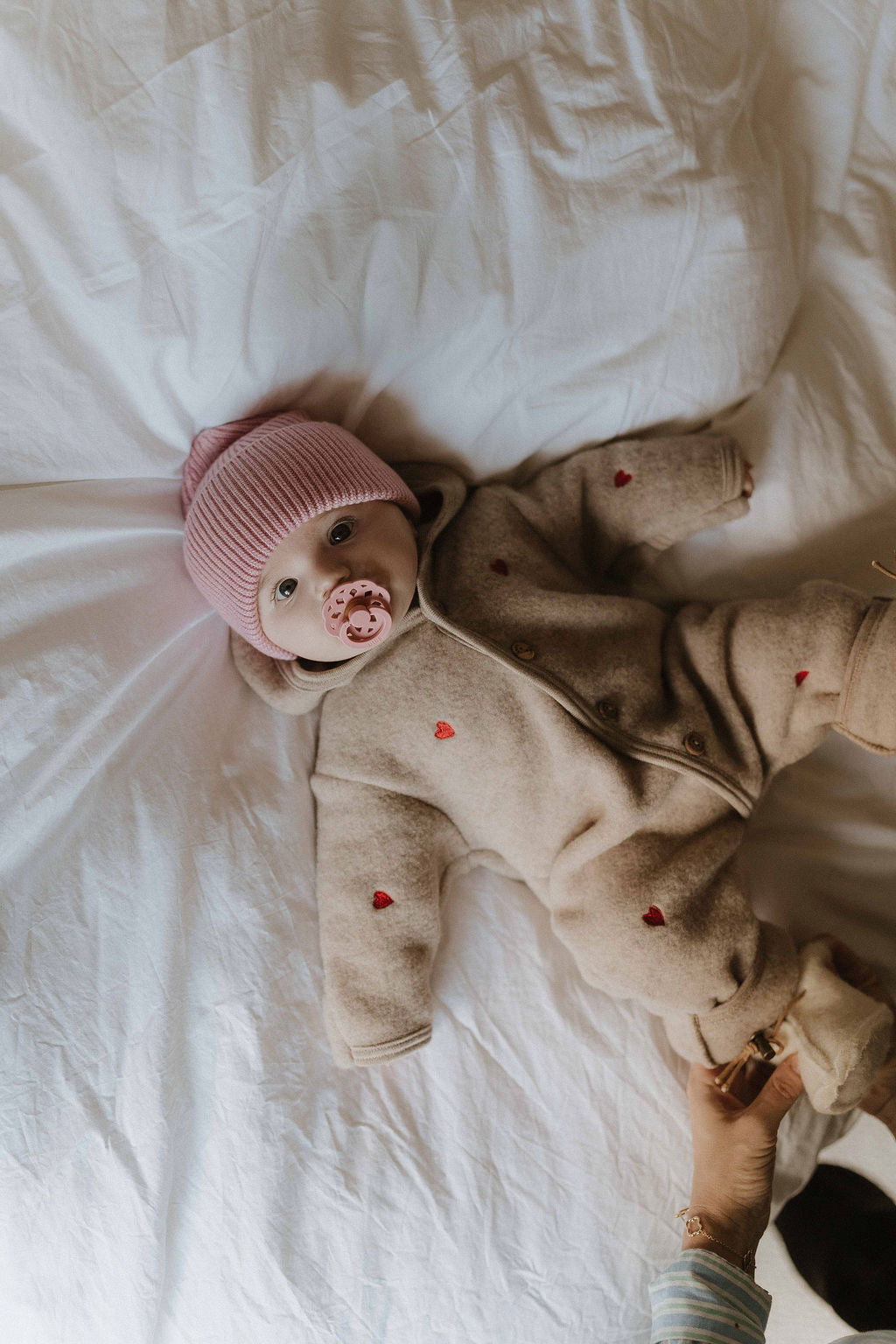 Beanie cotton candy