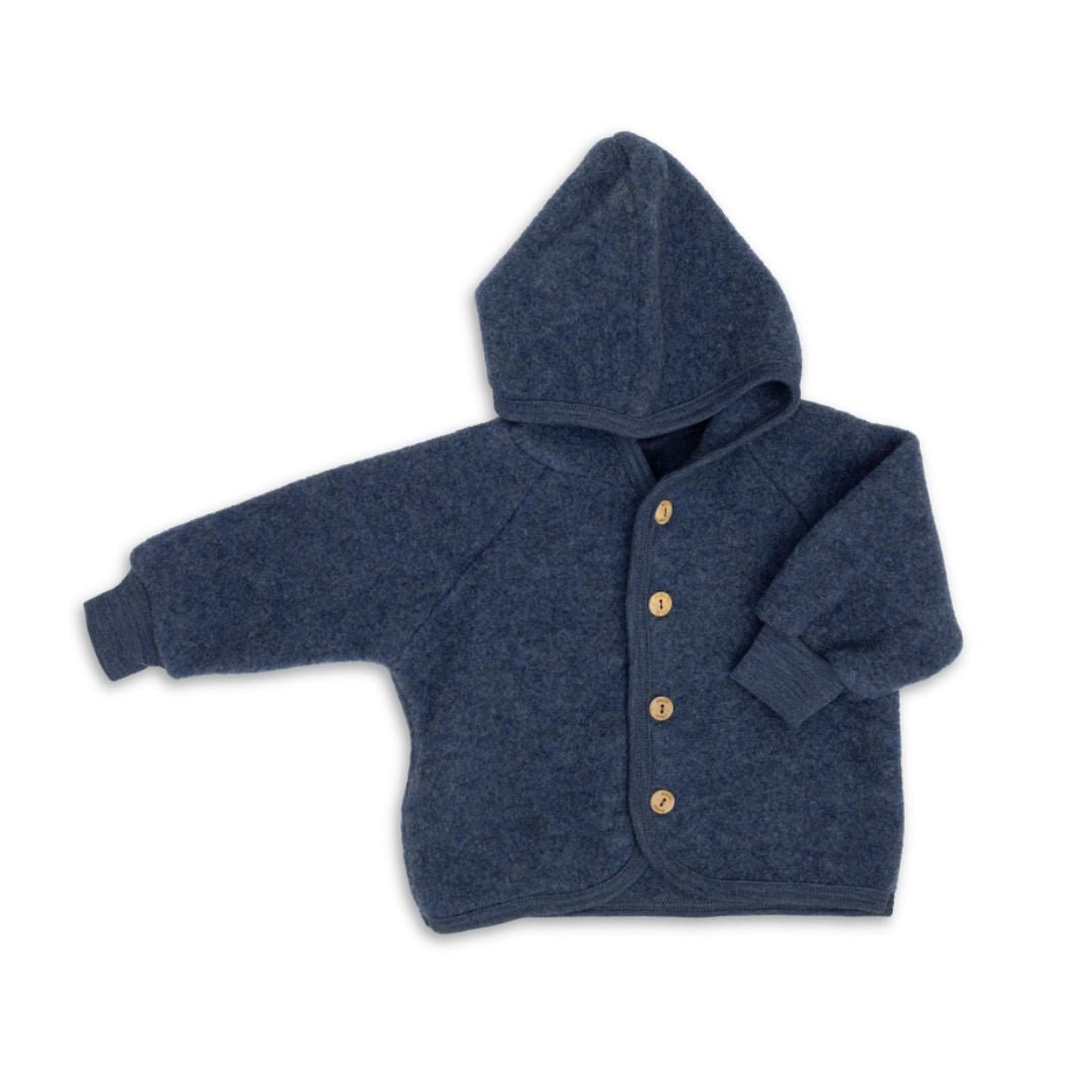 Jasje wolfleece blauw - Charly's