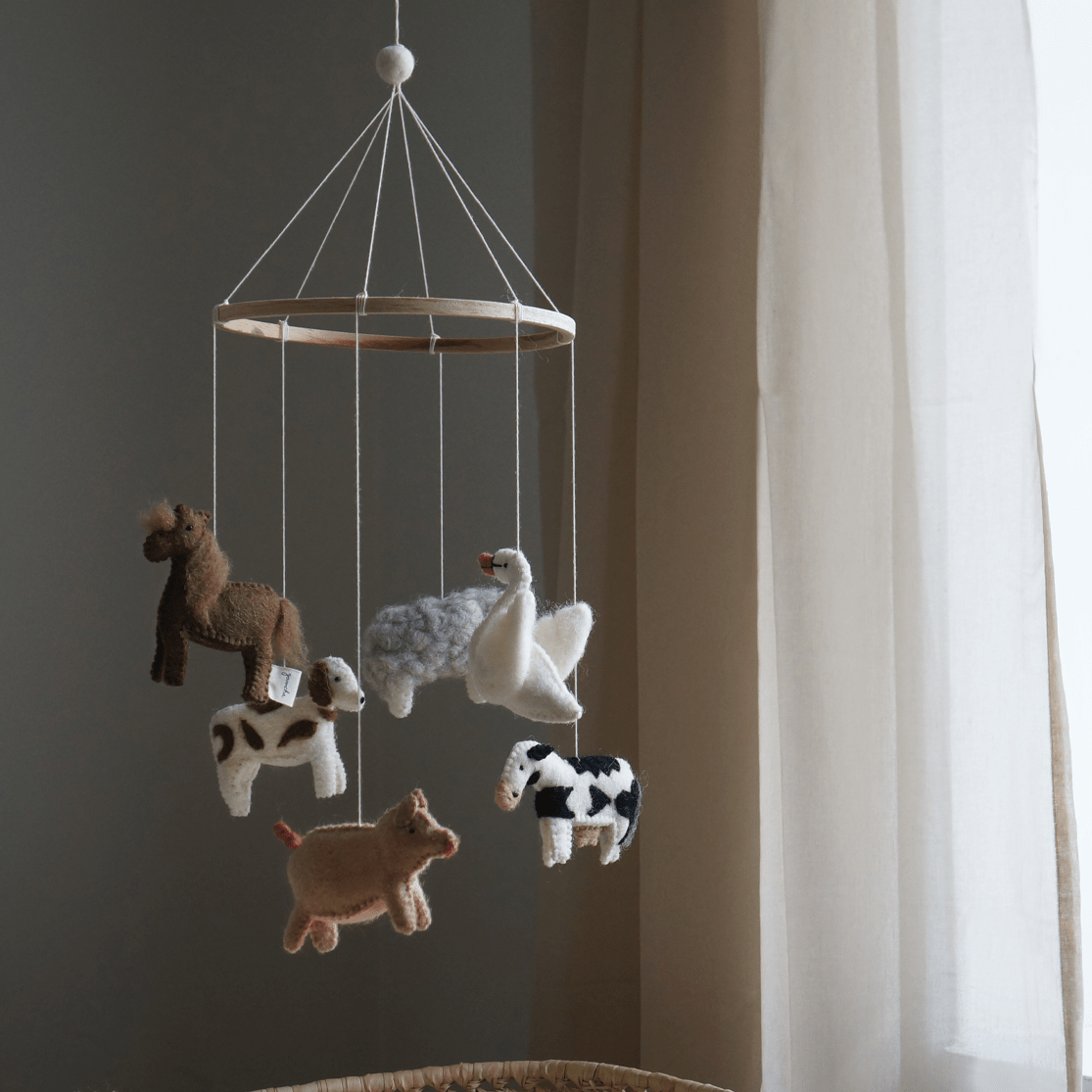 Mobiel farm animals - Charly's