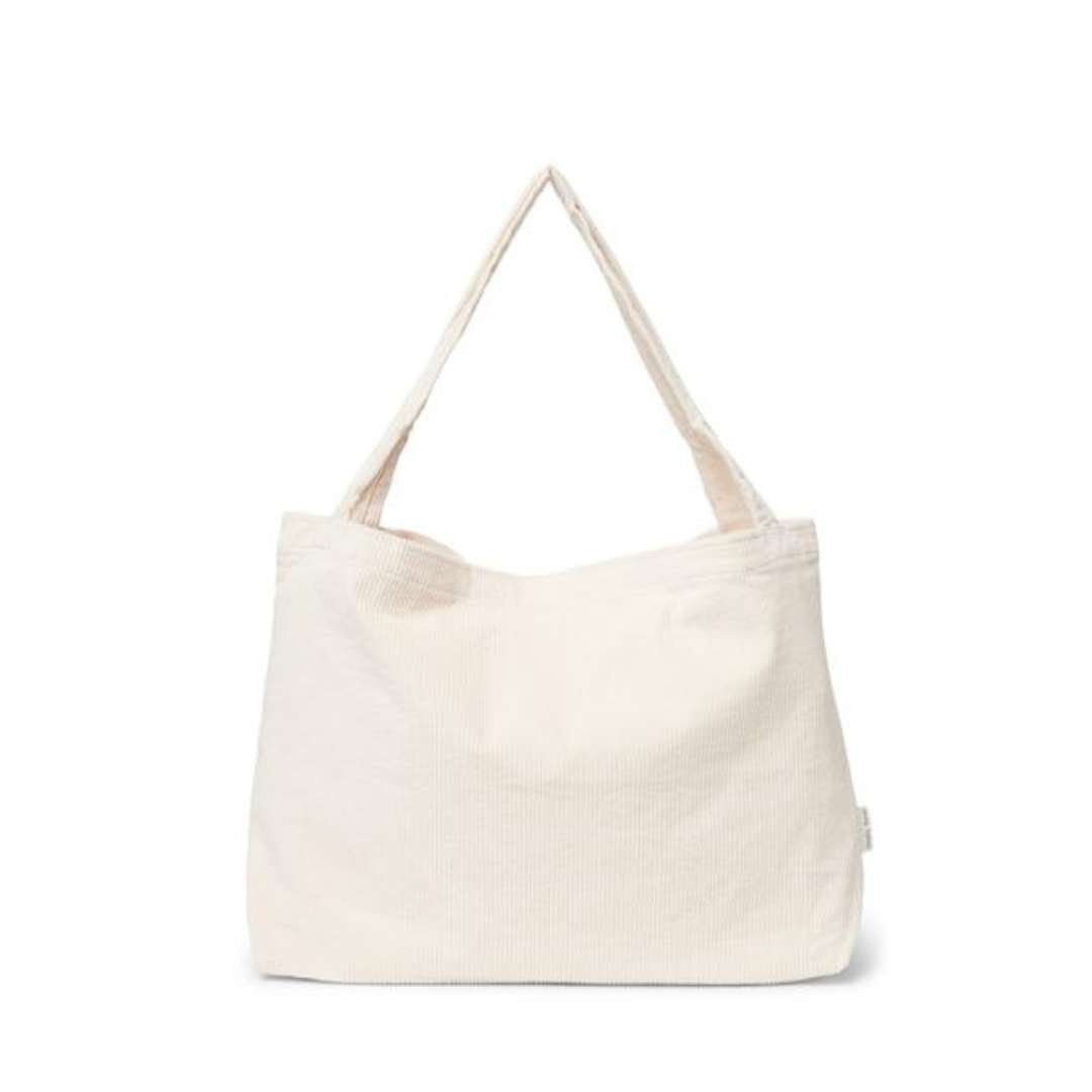 Mom bag white rib - Charly's