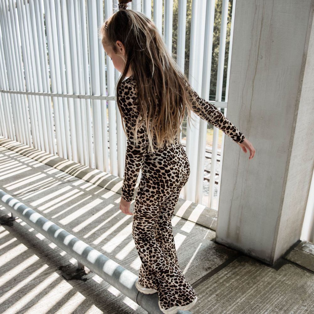 Panter lover flared legging - Charly's