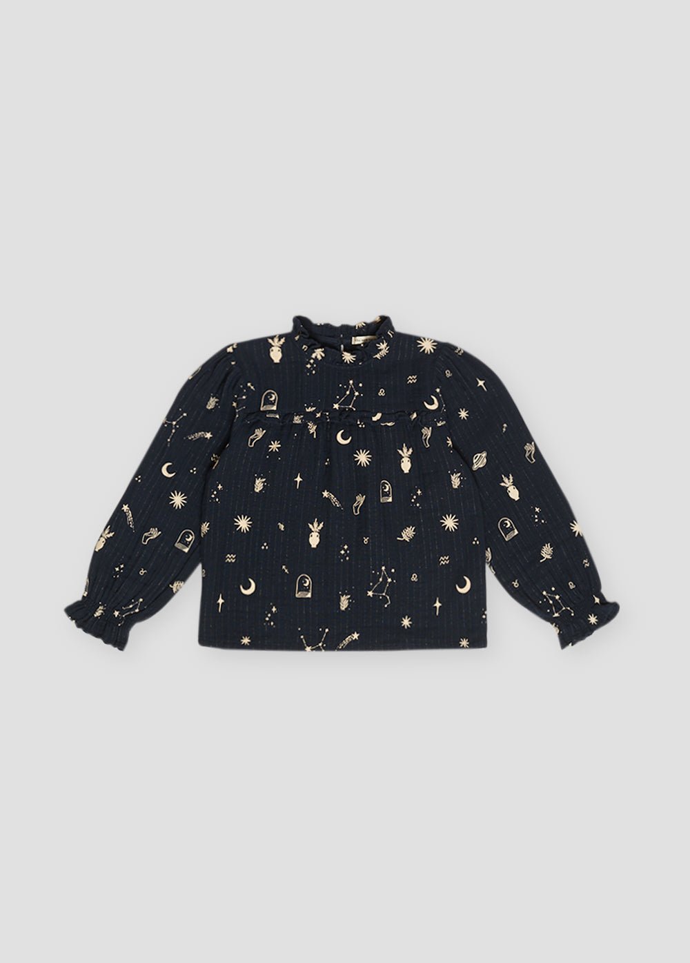 PAOLA BLOUSE - COSMOS PRINT - Charly's