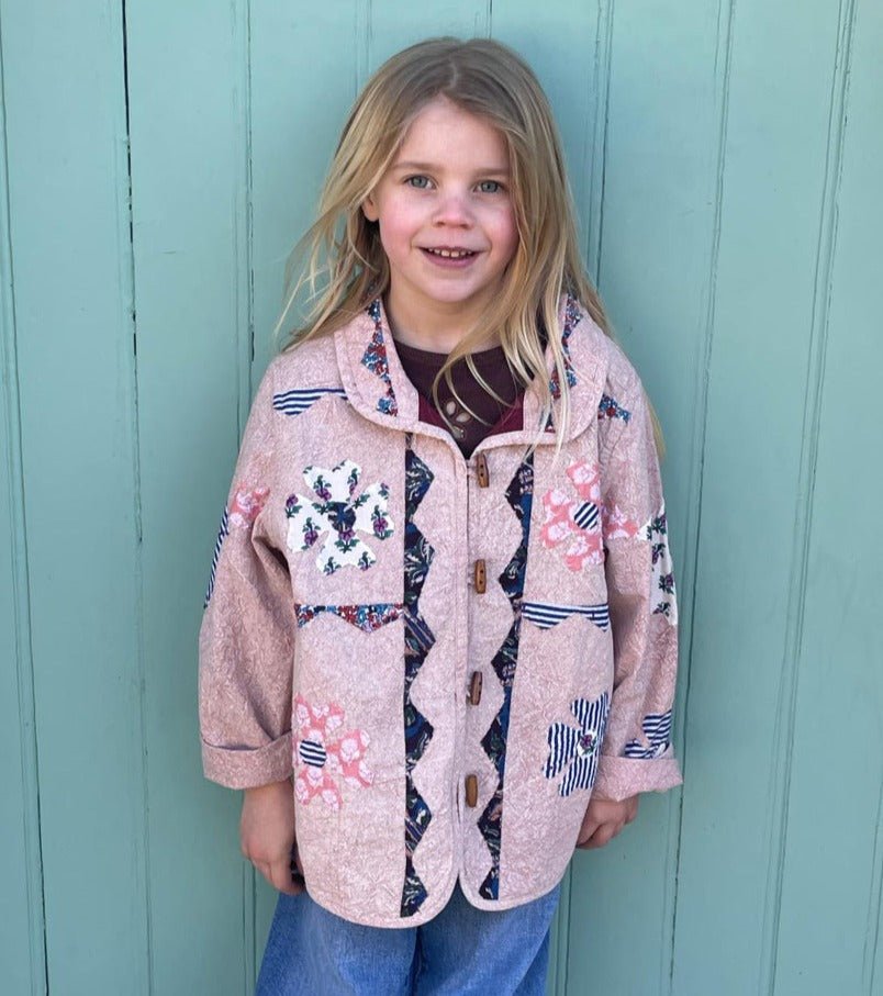 Peace mini jacket patchwork - Charly's