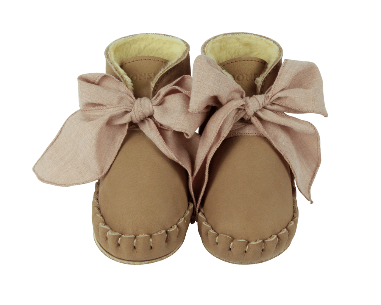 Pina organza booties truffle nubuck - Charly's