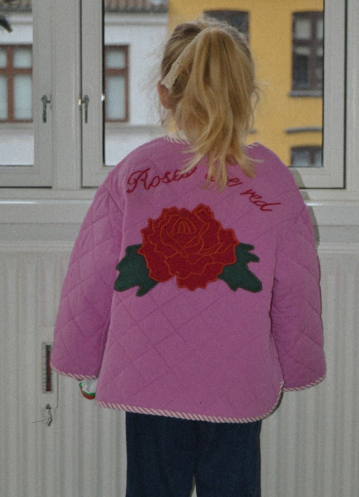 PRE - ORDER Penny mini jacket quilted cyclamen - Charly's
